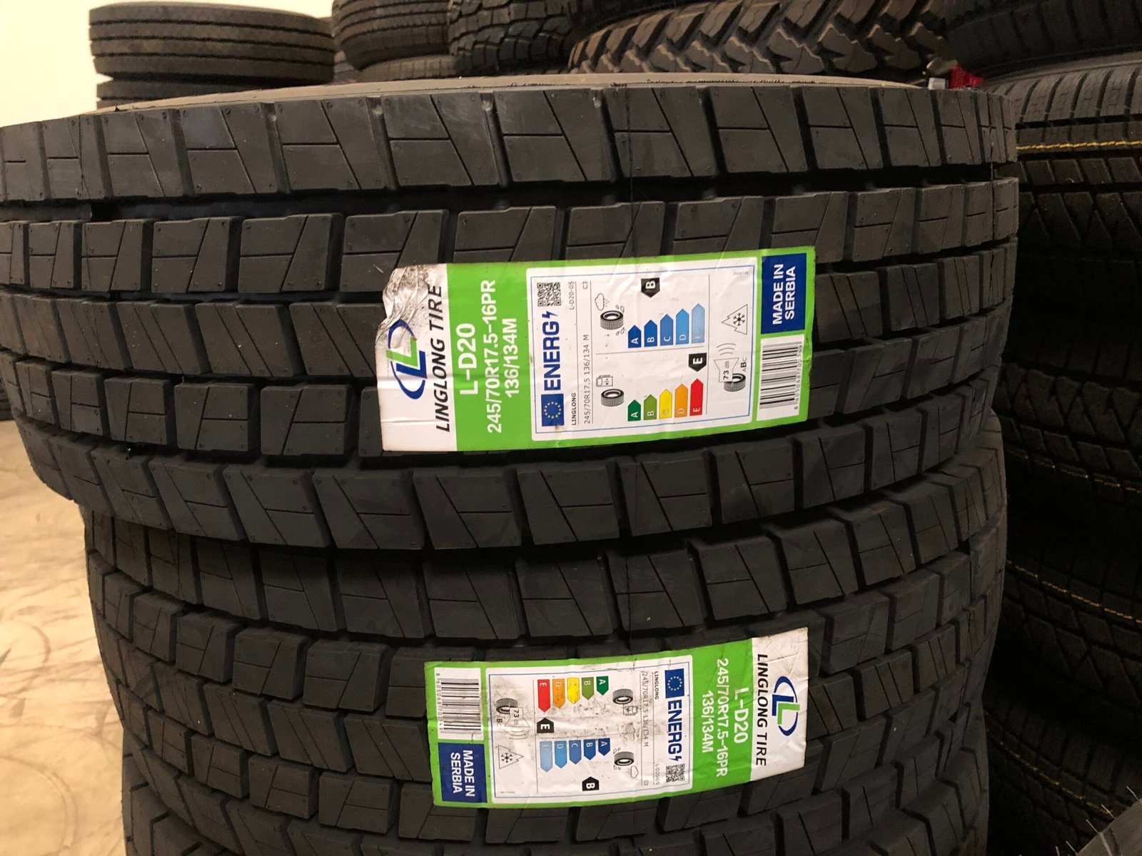 Anvelopa 245/70 R17.5 LINGLONG KLD200 16PR 136/134 M TL tractiune - imagine 2