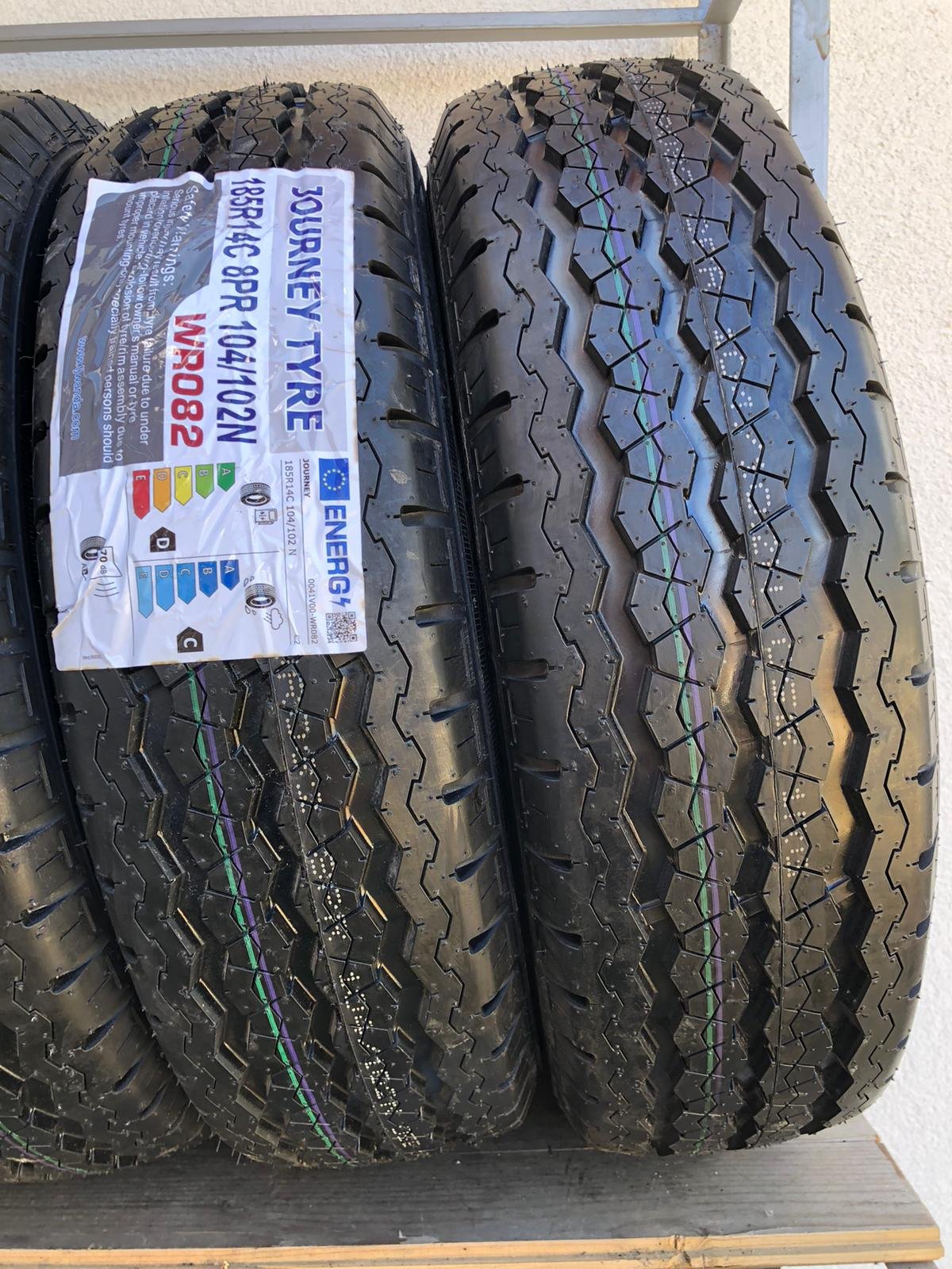 Anvelopa 185/80 R14C JOURNEY WR082 8PR 104/102N TL (185 R14C) - imagine 2
